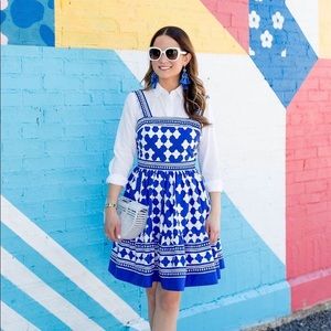 NWOT Kate Spade lantern poplin flare dress